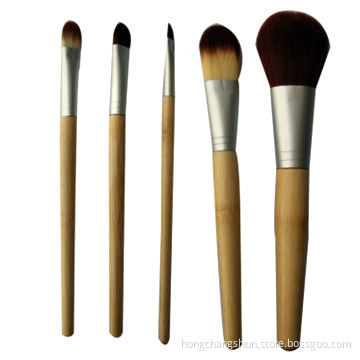 Compact 5-unit brush set, various types of bristles are available